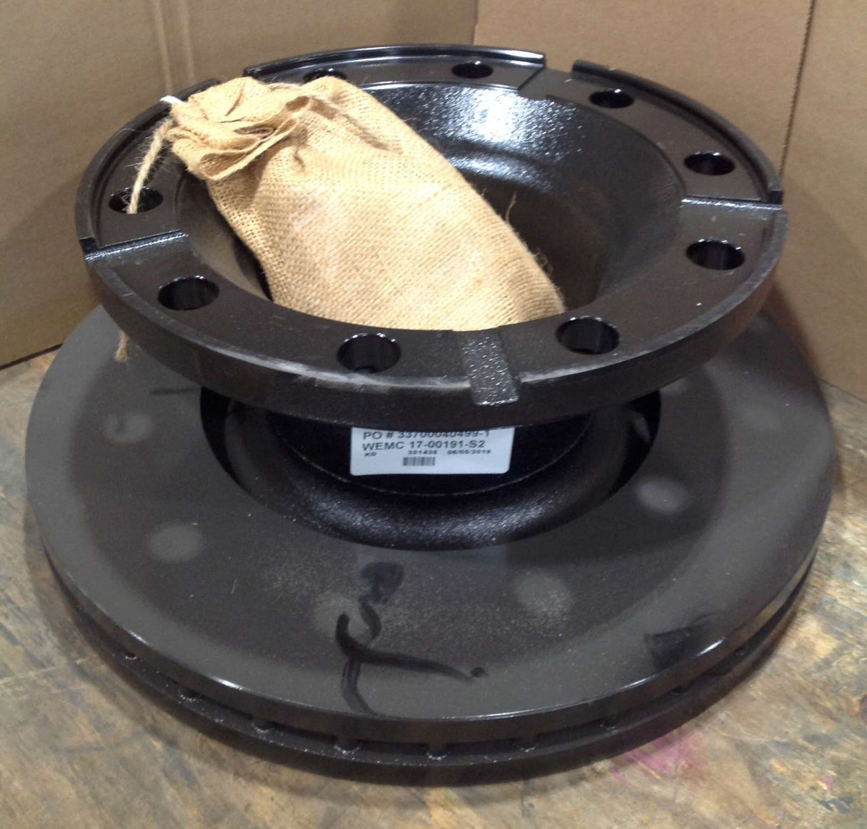 HALDEX - MPBW191S2S - HUB AND ROTOR