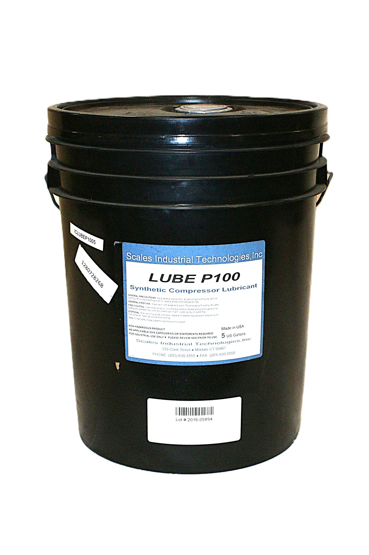 QUINCY COMPRESSOR - 1280728268 - OIL - LUBE P100 5 GAL
