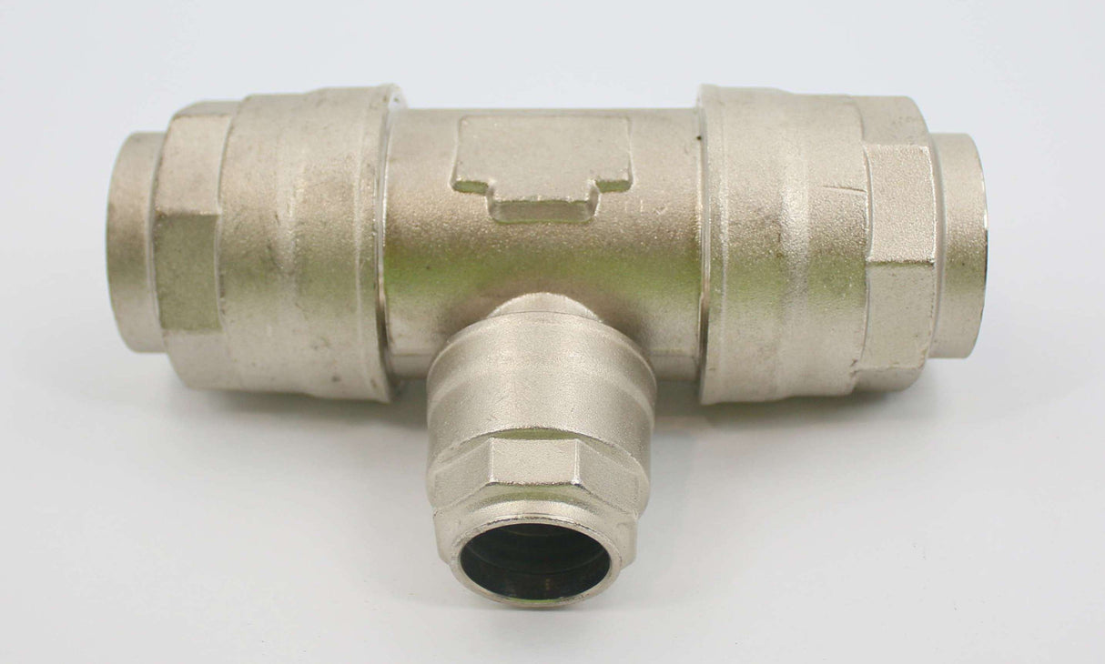 QUINCY COMPRESSOR - 1280701745 - TEE 40MMX25MM RED