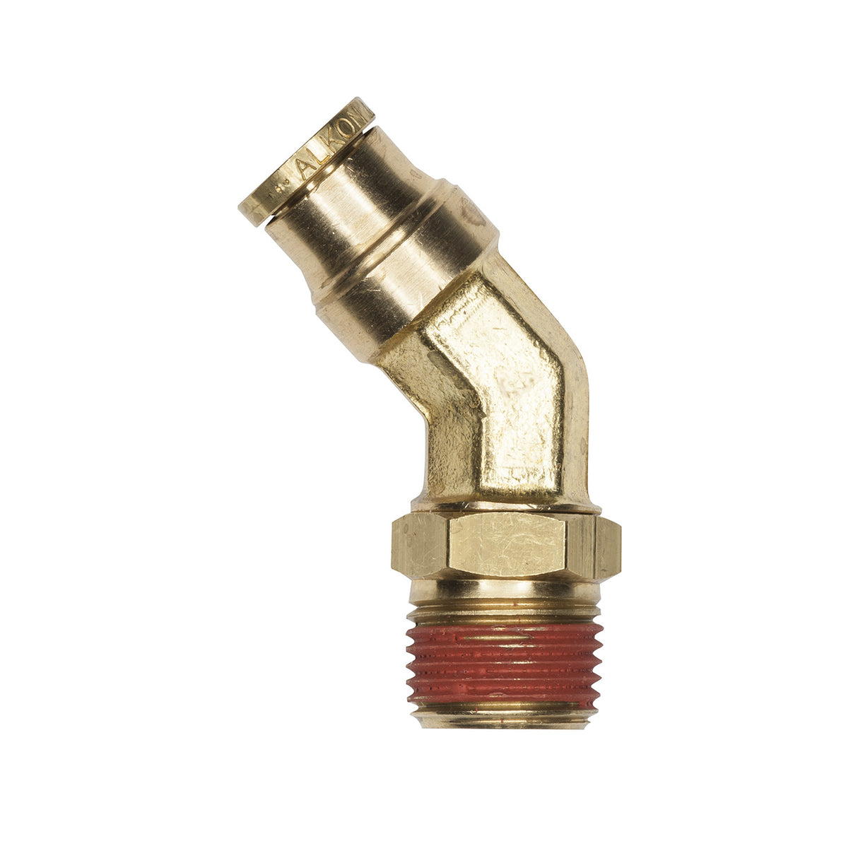 TRAMEC SLOAN - S254PMT-6-4 - FITTING ELBOW MALE 45°SWL 3/8T 1/4P