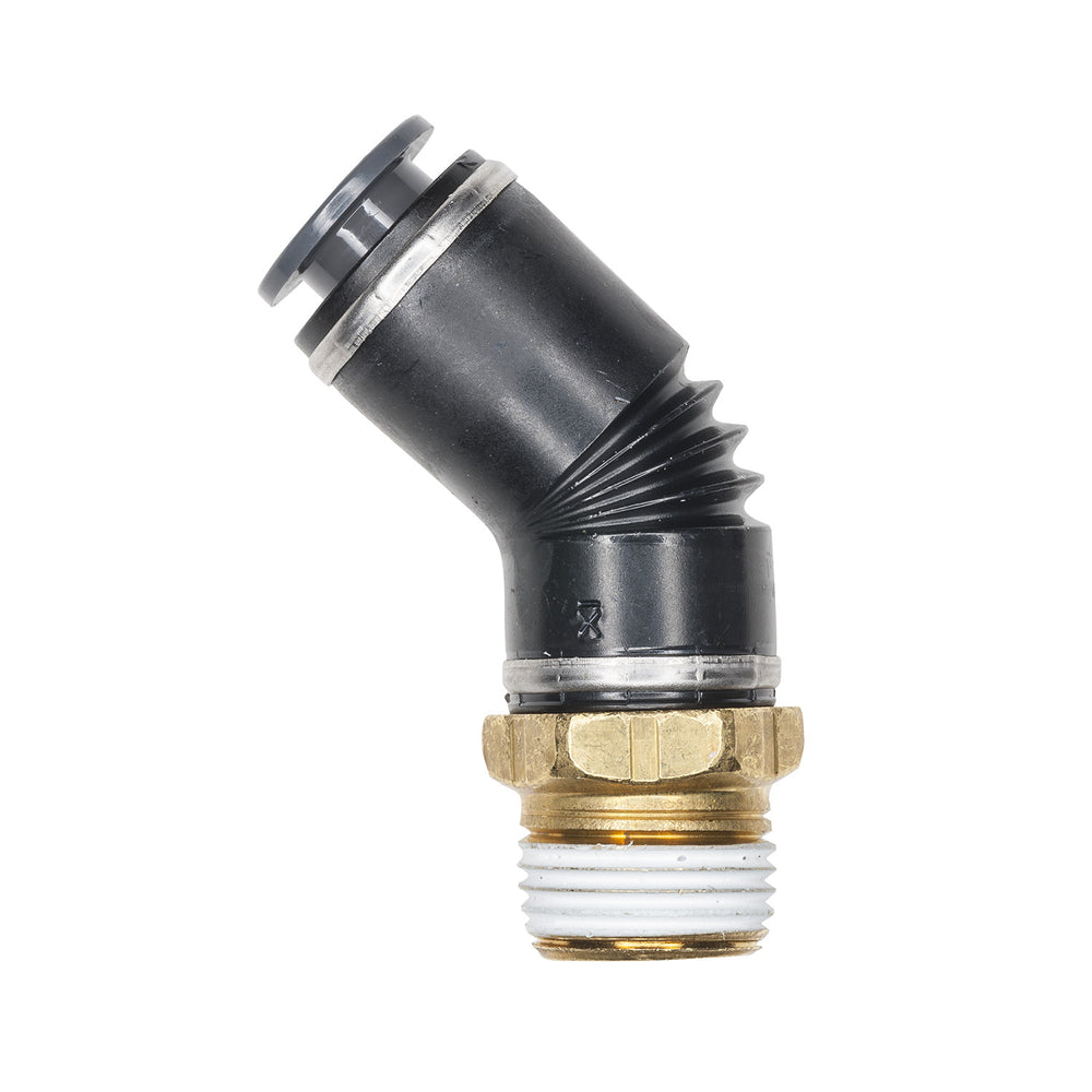 LEGRIS - VS379PTCR-12-6 - FITTING ELBOW MALE 45° SWL 3/4T 3/8P DOT PUSH