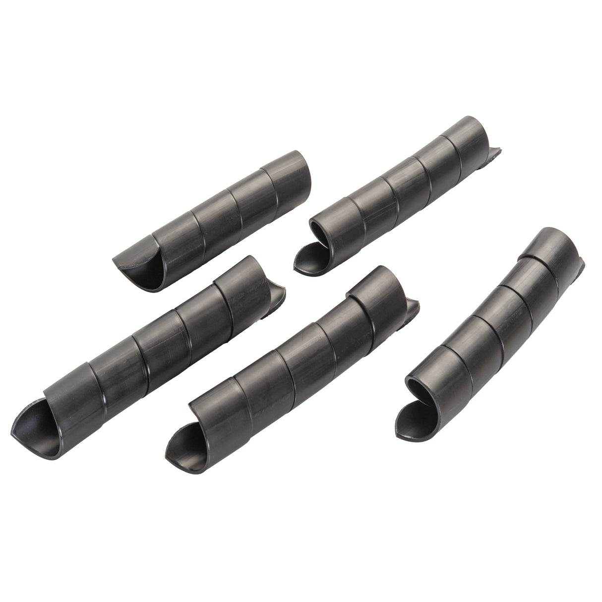 HALDEX MIDLAND - M1SWB125Q - 5-PACK BLACK SPIRAL QUICKWRAP 1.25" OD