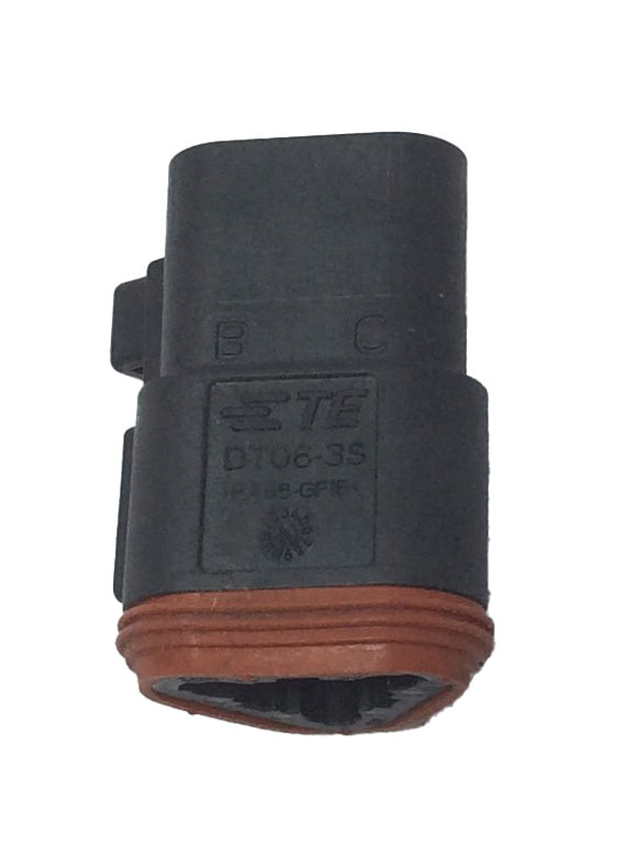 DEUTSCH - DT06-3S - 3-WAY RECEPTACLE HOUSING