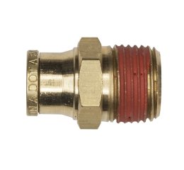 HALDEX MIDLAND - APM68F10MX4 - FITTING CONNECTOR MALE 10MT 1/4P