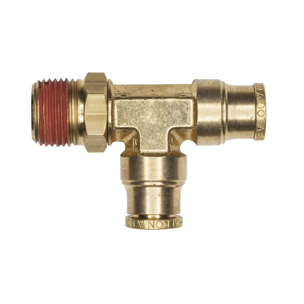 HALDEX MIDLAND - APB71S4X4 - FITTING RUN TEE MALE SWL 1/4T 1/4P