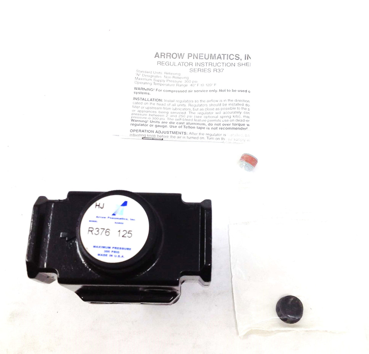 ARROW PNEUMATICS - R376 - REGULATOR 3/4"
