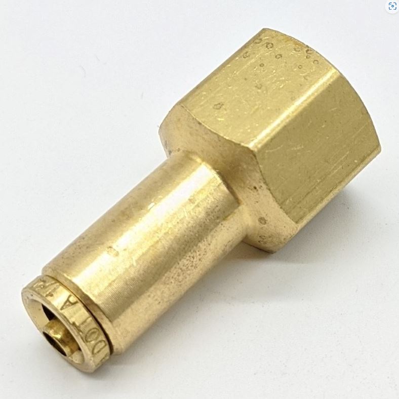 HALDEX MIDLAND - APX66F4X4 - FITTING CONNECTOR FEMALE 1/4T 1/4F