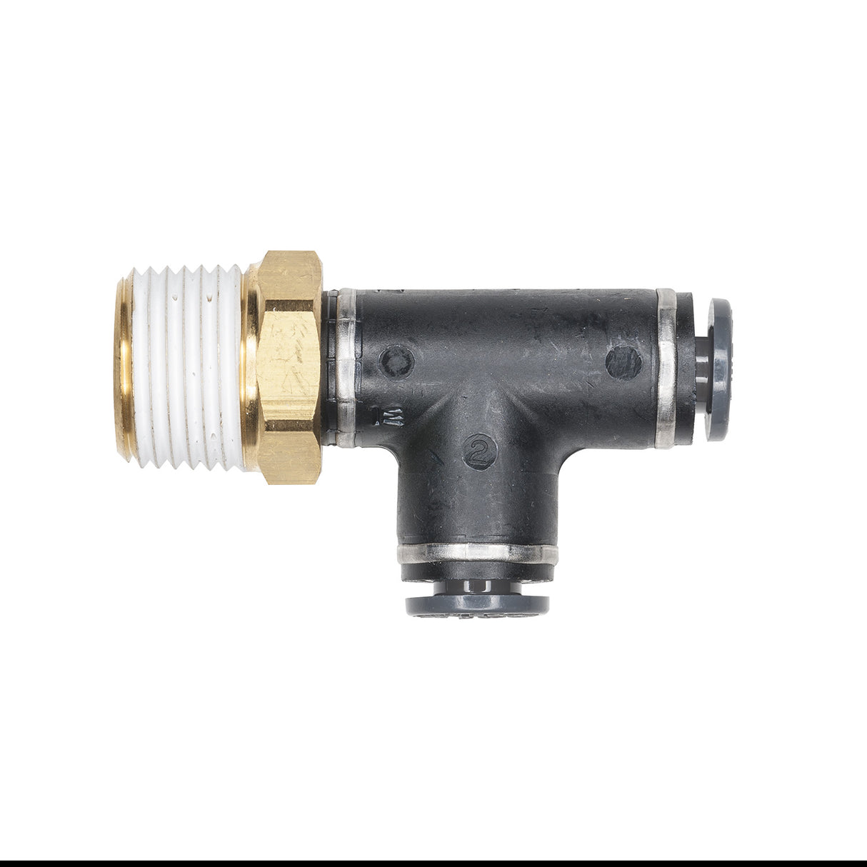 TRAMEC SLOAN - S771PMT-532-4 - FITTING RUN TEE MALE SWL 5/32T 1/4P