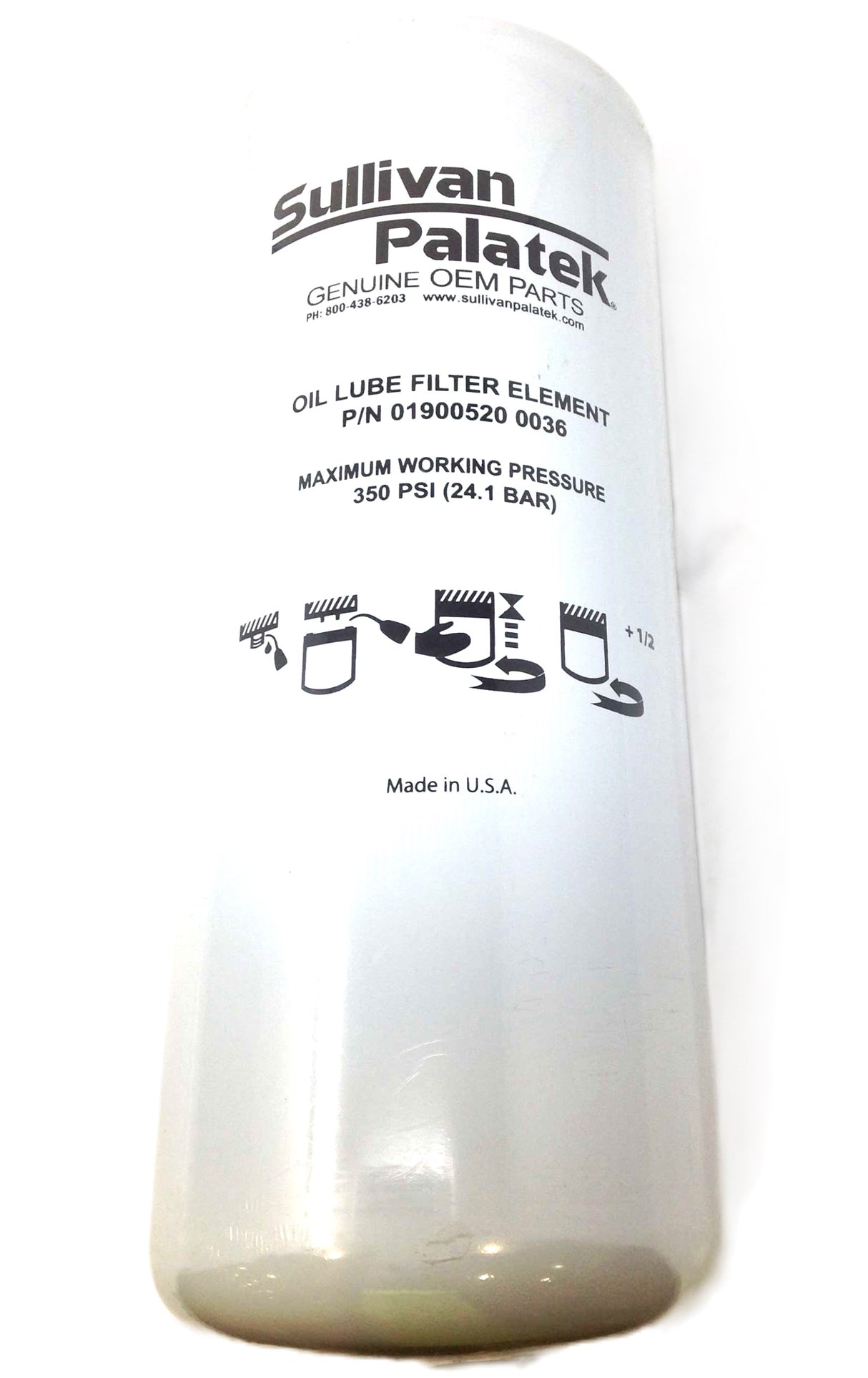 SULLIVAN PALATEK - 01900520-0036 - OIL FILTER