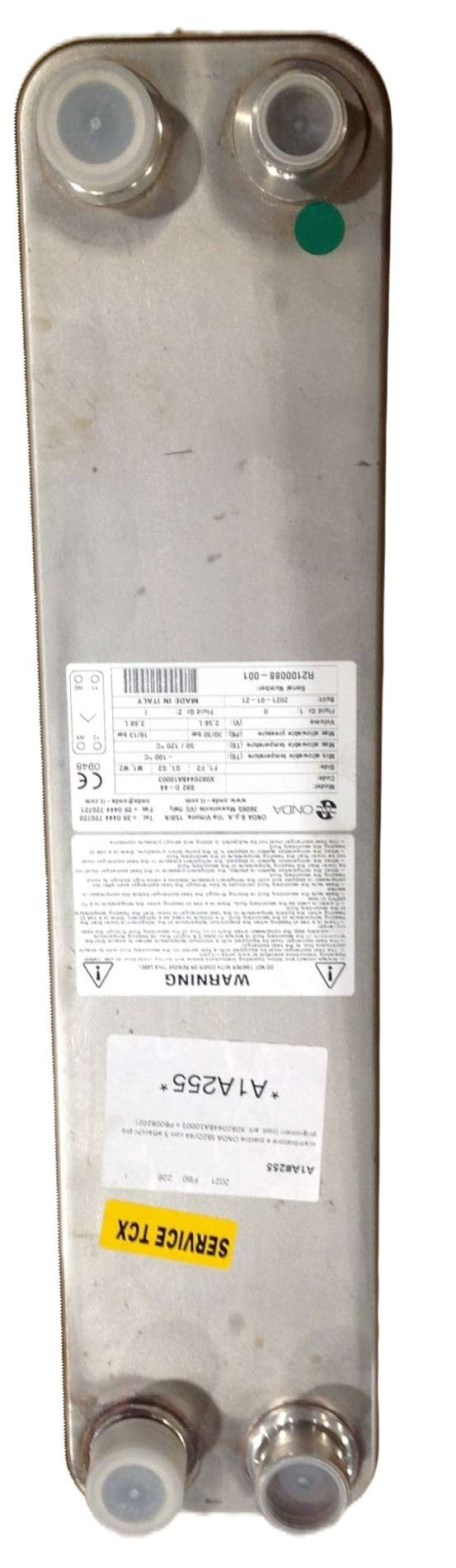 ONDA S.p.A - X082044BA10003 - PLATE HEAT EXCHANGER