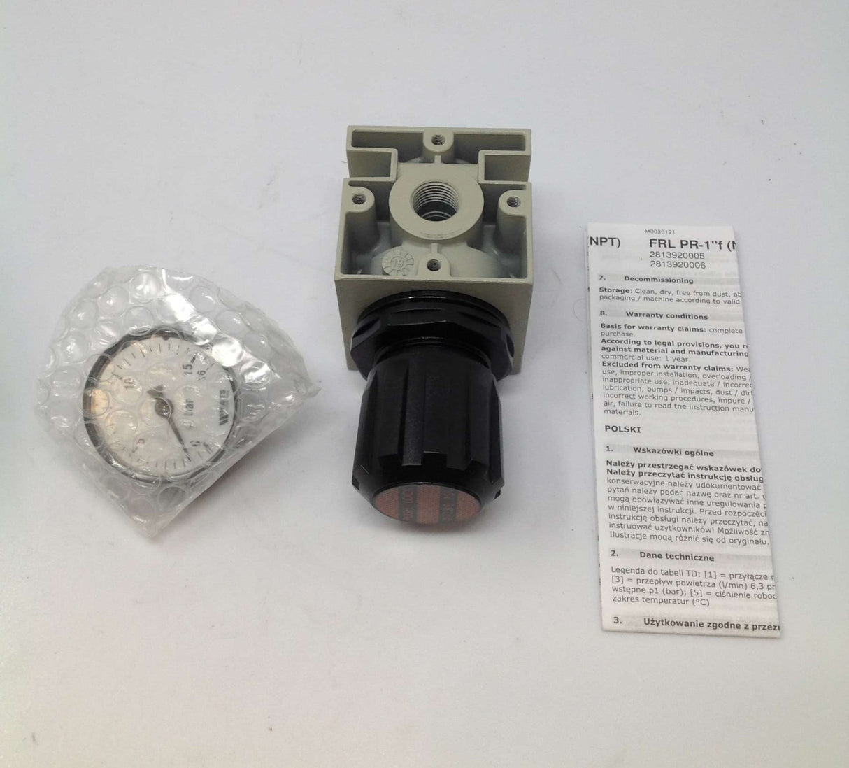 AIRnet - 2813920034 - FRL PR-3/8 F NPT