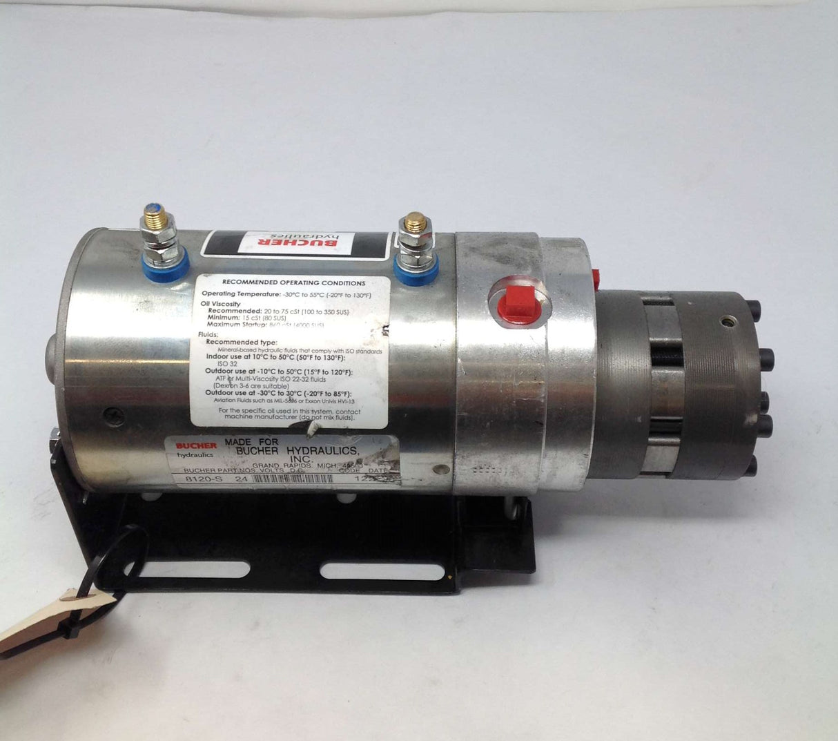 BUCHER HYDRAULICS - M-326-0241 - ELECTRIC HYDRAULIC POWER UNIT