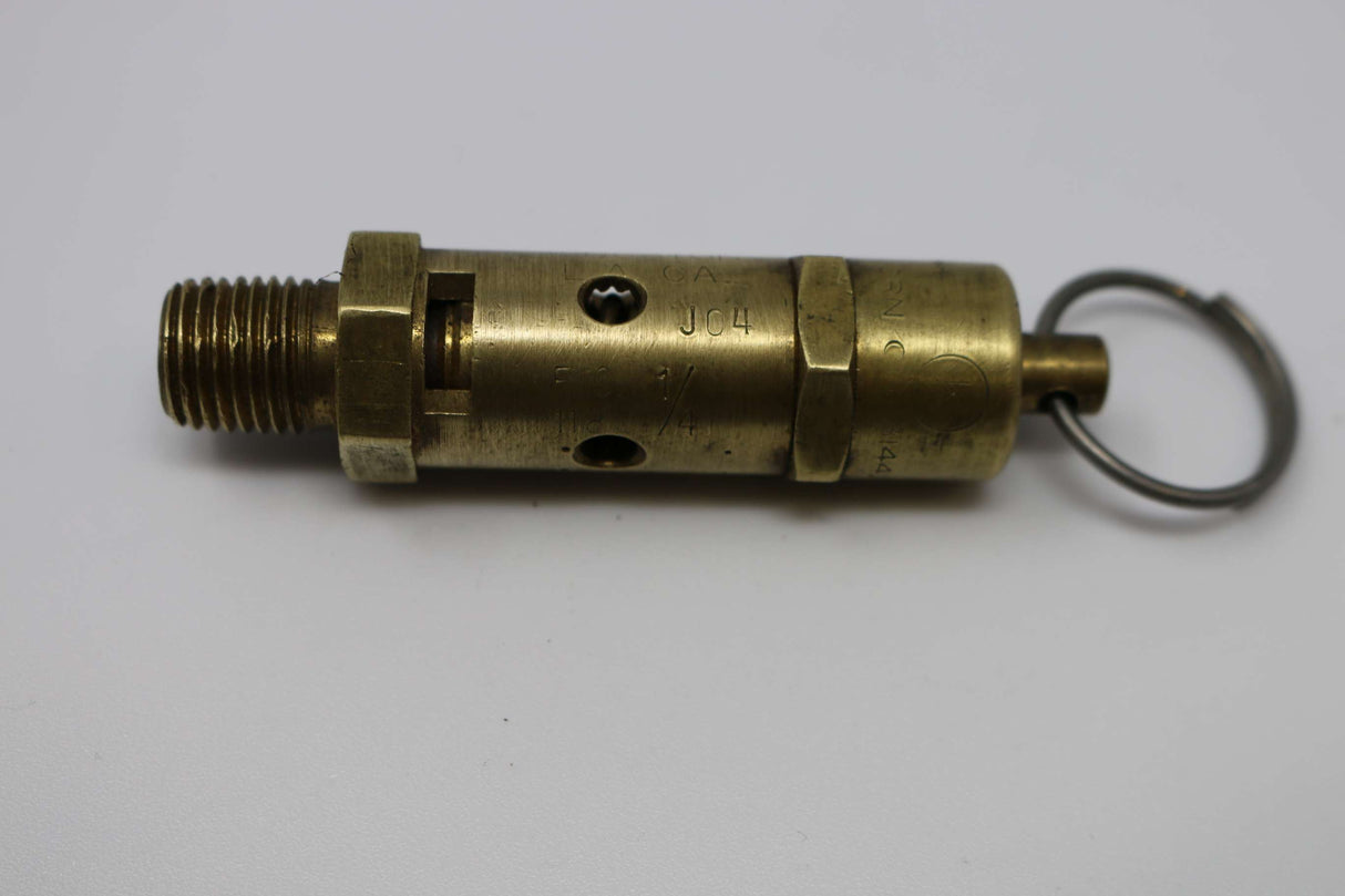 KINGSTON VALVES - 118CSS-2-150 - SAFETY VALVE 1/4 150PSI