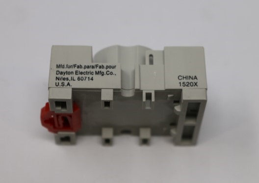 DAYTON - 5X852N - 8 PIN OCTAL SOCKET 15A 300V