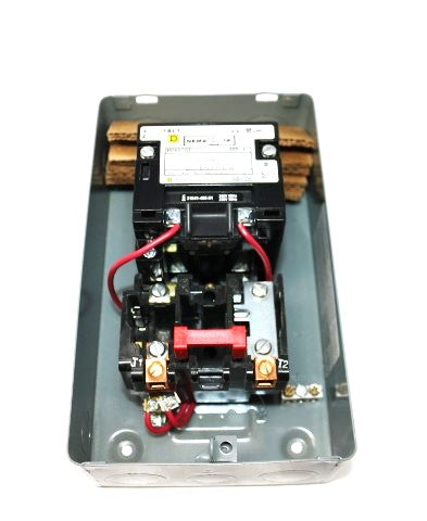 SQUARE D - 8536SCG2V03 - MOTOR STARTER 3 POLE 3 PHASE 600V 27A