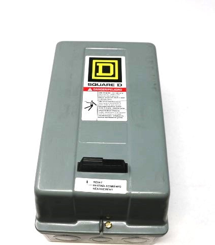 SQUARE D - 8536SCG2V03 - MOTOR STARTER 3 POLE 3 PHASE 600V 27A