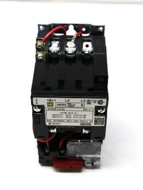 SQUARE D - 8536SBO2V08H30 - STARTER OPEN STYLE 3 POLE 208VAC 60HZ