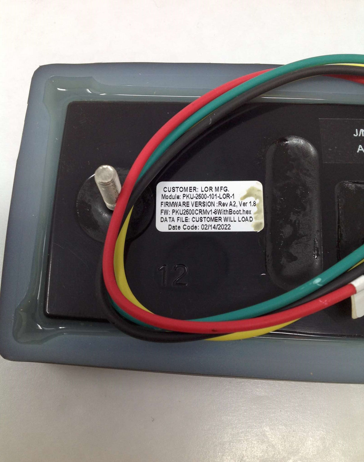LOR MANUFACTURING - 4233 - KEYPAD-12 POSITION J1939