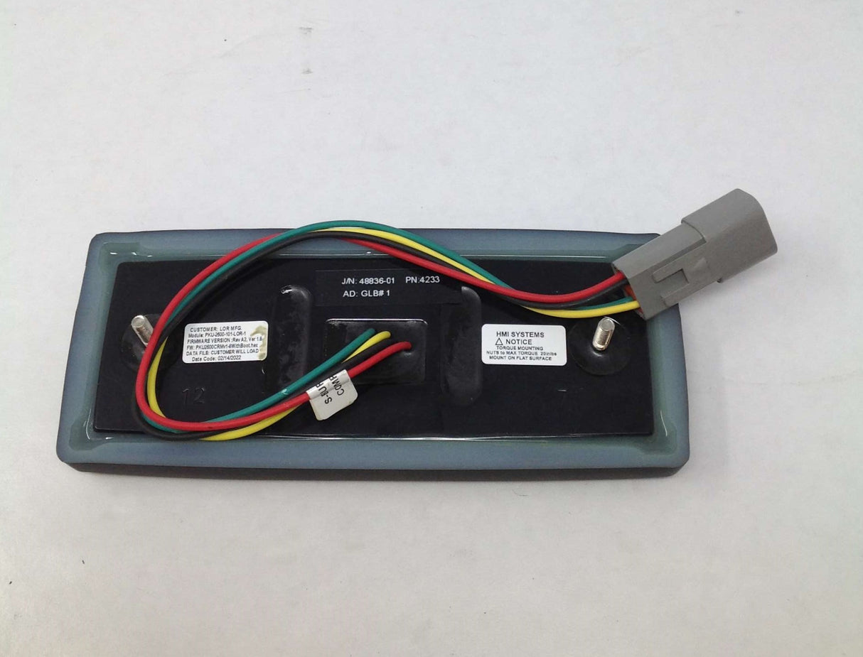 LOR MANUFACTURING - 4233 - KEYPAD-12 POSITION J1939
