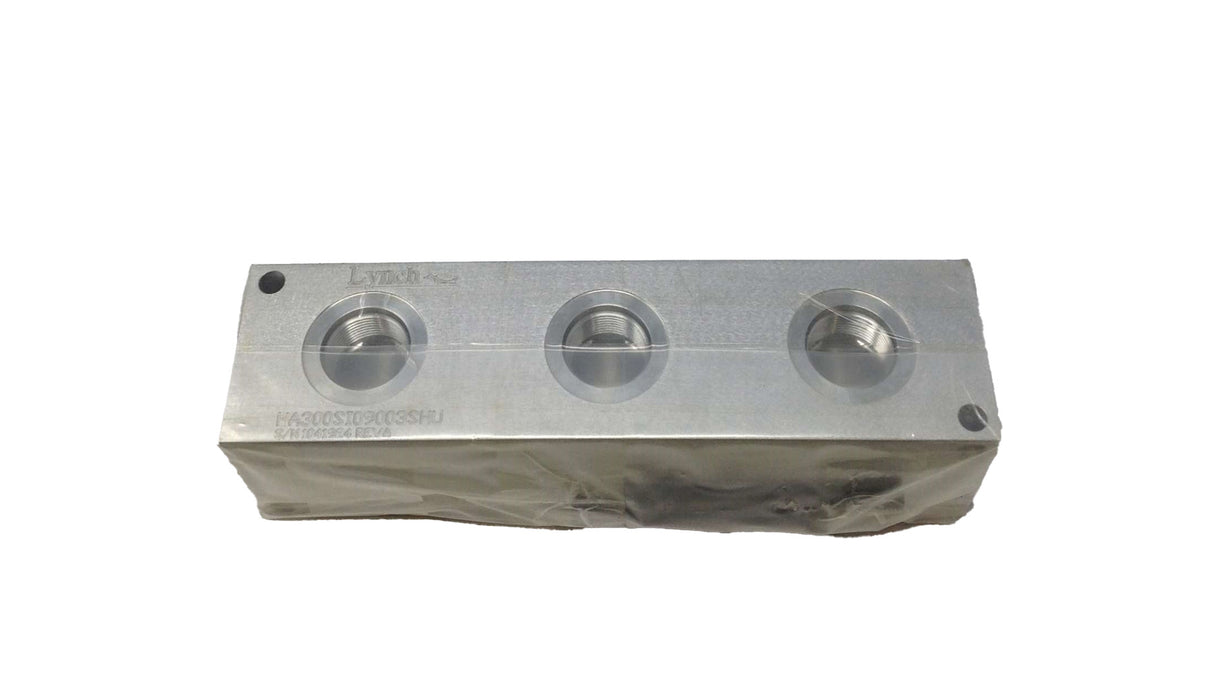 LYNCH FLUID CONTROLS INC. - HA300SI09003SHU - RETURN MANIFOLD 2 STATION
