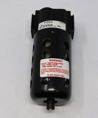 ARROW PNEUMATICS - F354 - PNEUMATIC FILTER ASM. 1/2" 40 MICRON 100 SCFM