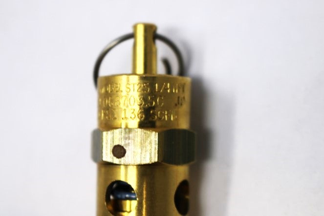 FLEXI-HINGE VALVE CO. (CONTROL DEVICES) - ST25-1A150 - RELIEF VALVE 1/4IN NPT 150PSI