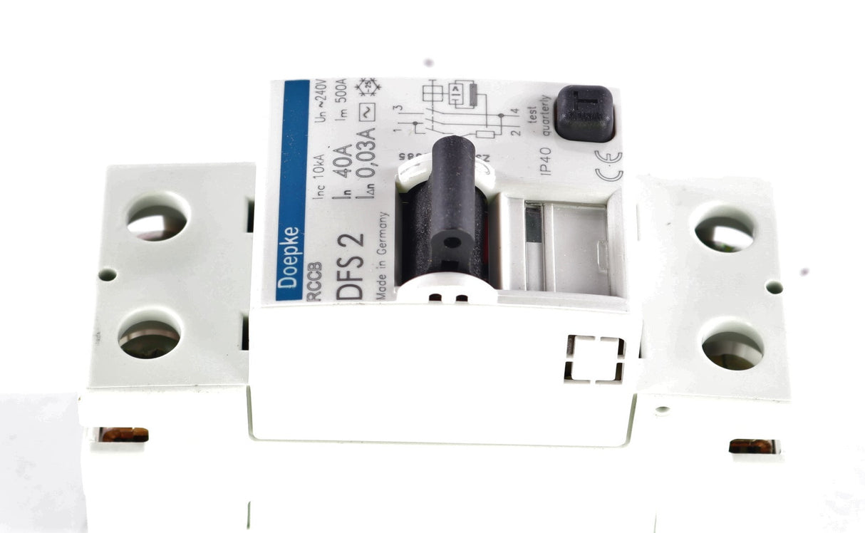 DOEPKE - DFS 2 040-2/0.03-A - 40A 2-POLE BREAKER RCCB