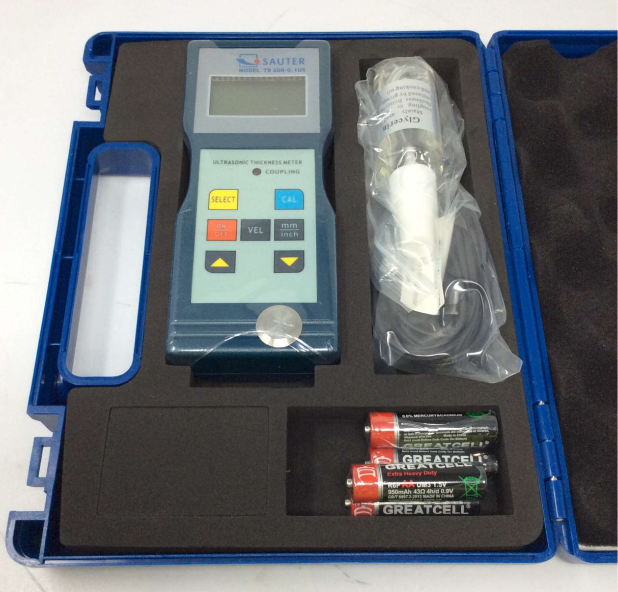 SAUTER GmbH - TB 200-0.1US - ULTRASONIC THICKNESS METER