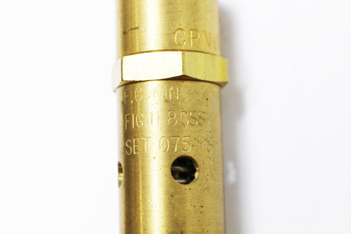 KINGSTON VALVES - 118CSS-2-075 - 25-300PSI 0-400 DEG F H-3-3/16''