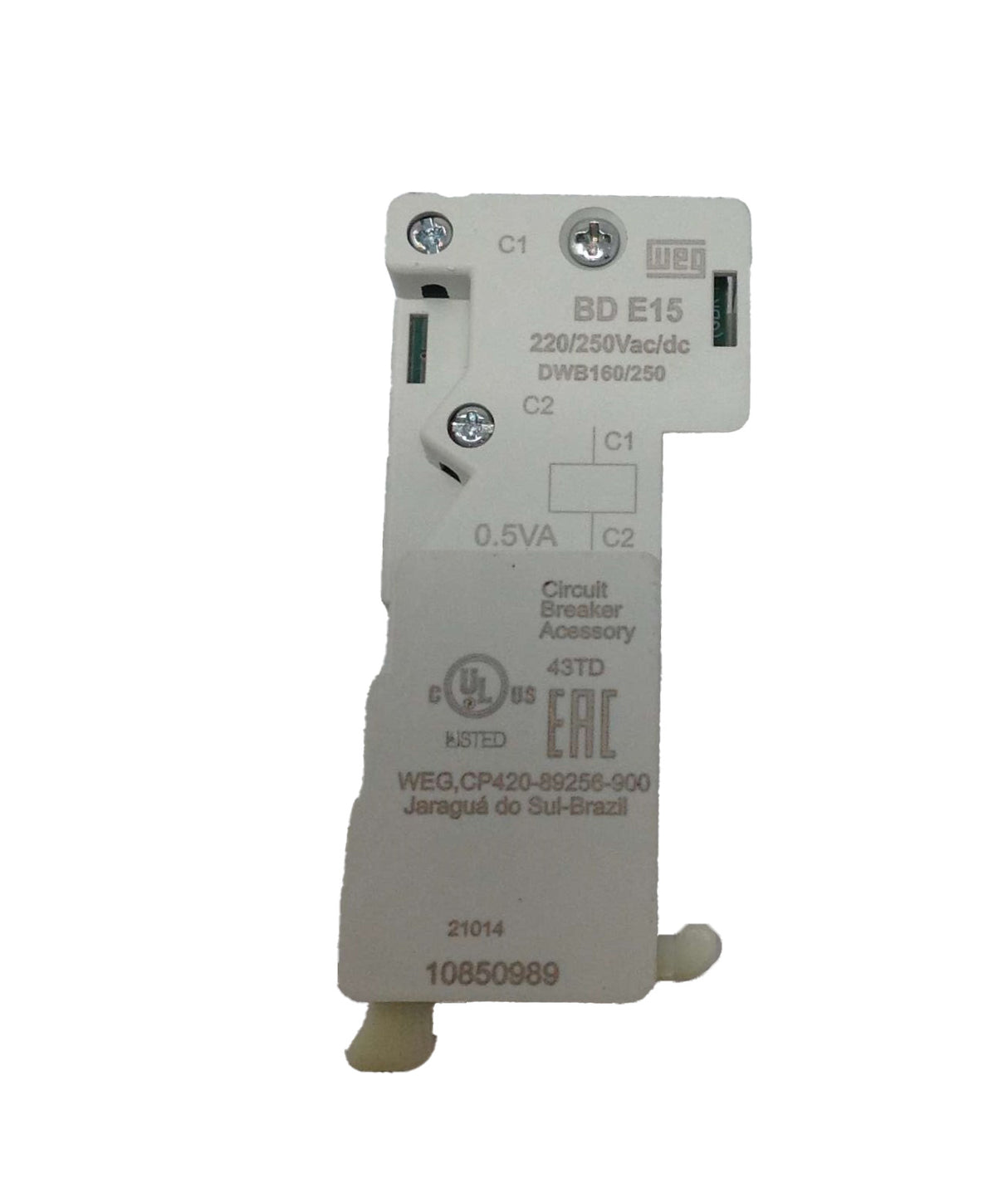 WEG - BD DWB160-250 E15 - SHUNT TRIP RELEASE - 10850989