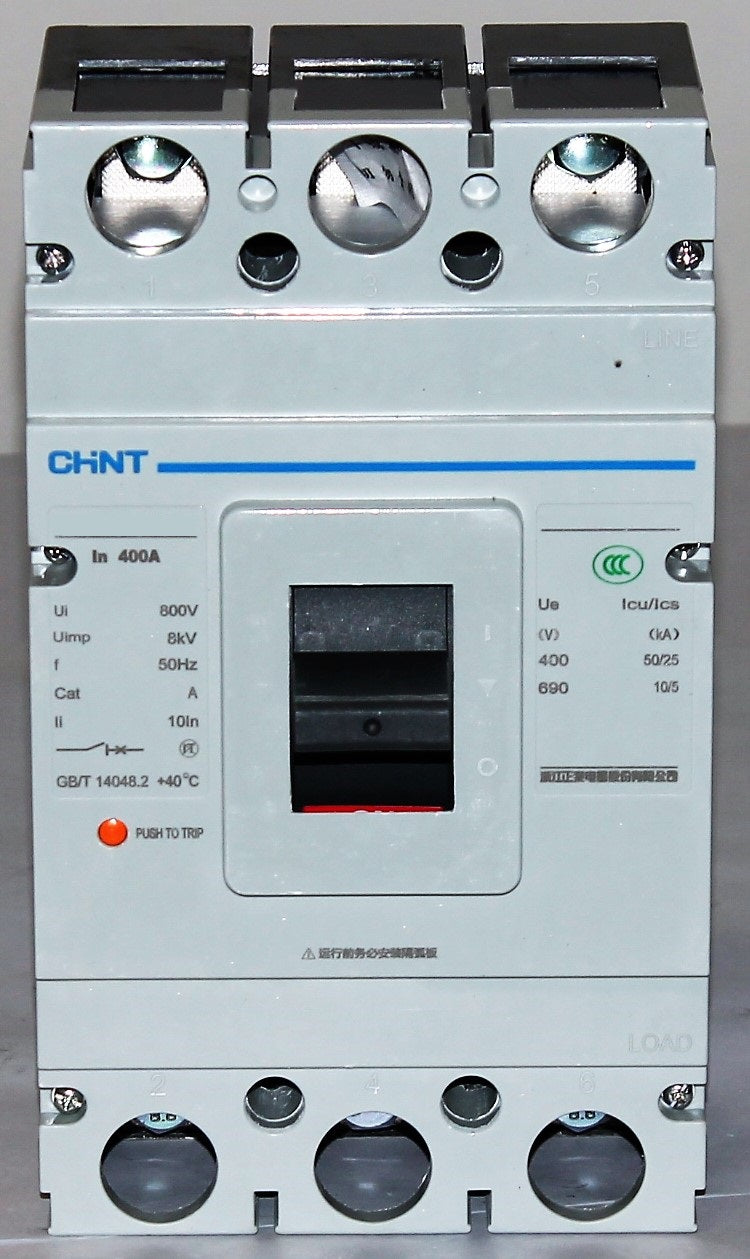 CHINT - NM1-400S/3300 400A - CIRCUIT BREAKER
