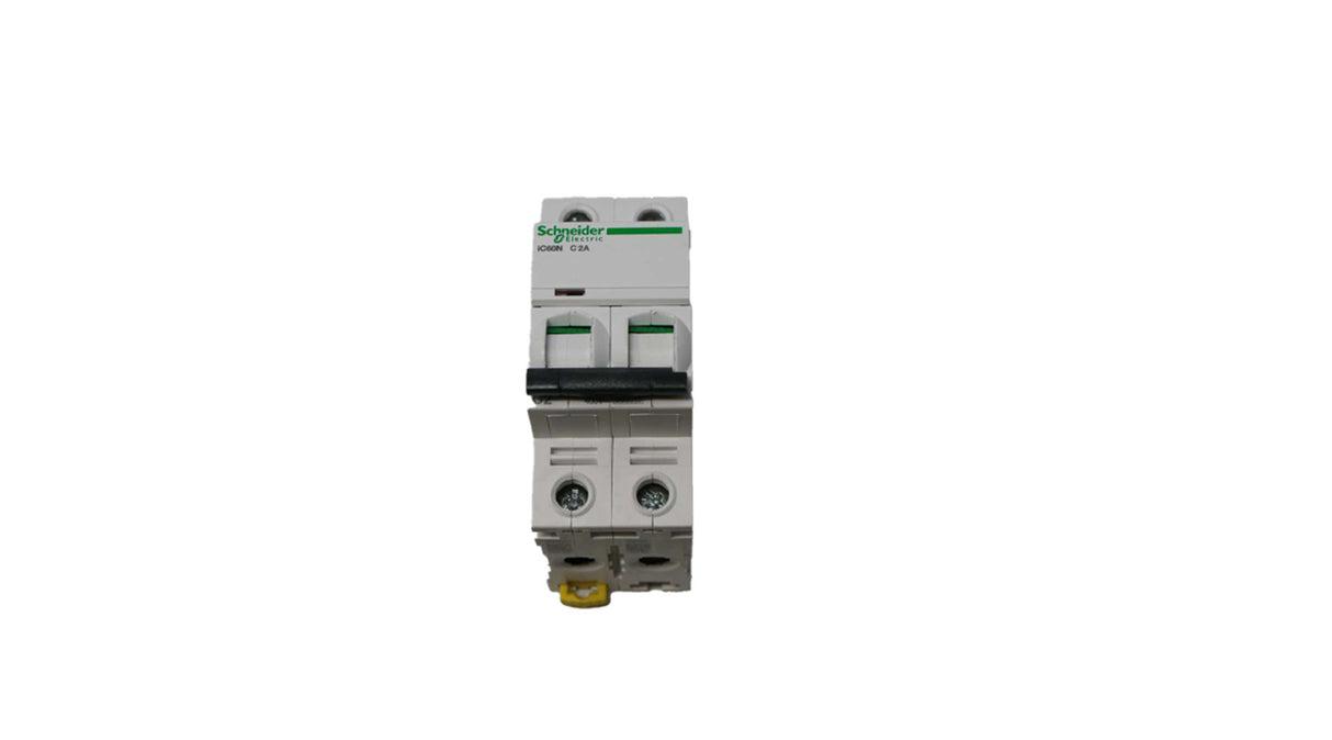 SCHNEIDER ELECTRIC - IC60N C2A - CIRCUIT BREAKER MINIATURE 2 POLE 2A