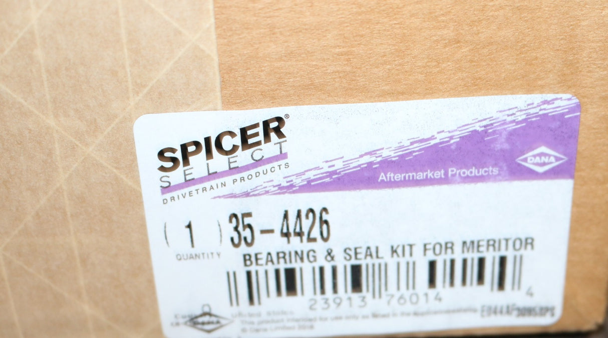 DANA - SPICER SELECT - 35-4426 - AXLE DIFFERENTIAL BEARING AND SEAL KIT FOR MERITOR