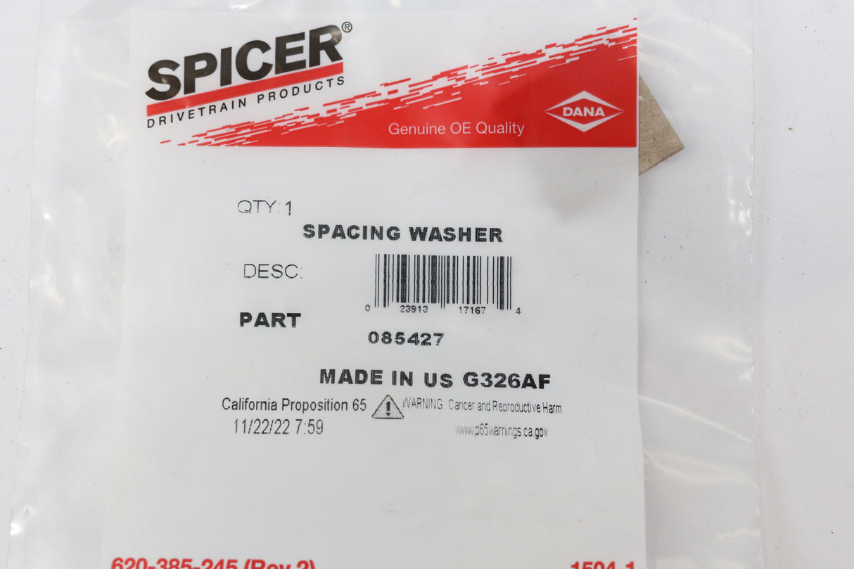 DANA SPICER - 085427 - SPACING WASHER