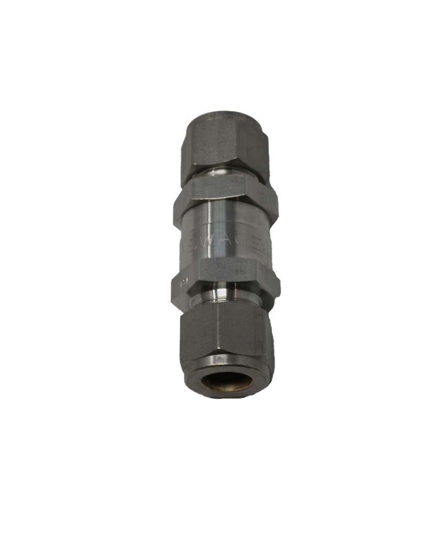 SWAGELOK - SS-CHS8-BU-1 - VALVE CHECK 1|2" TUBE 8T SS 6000#