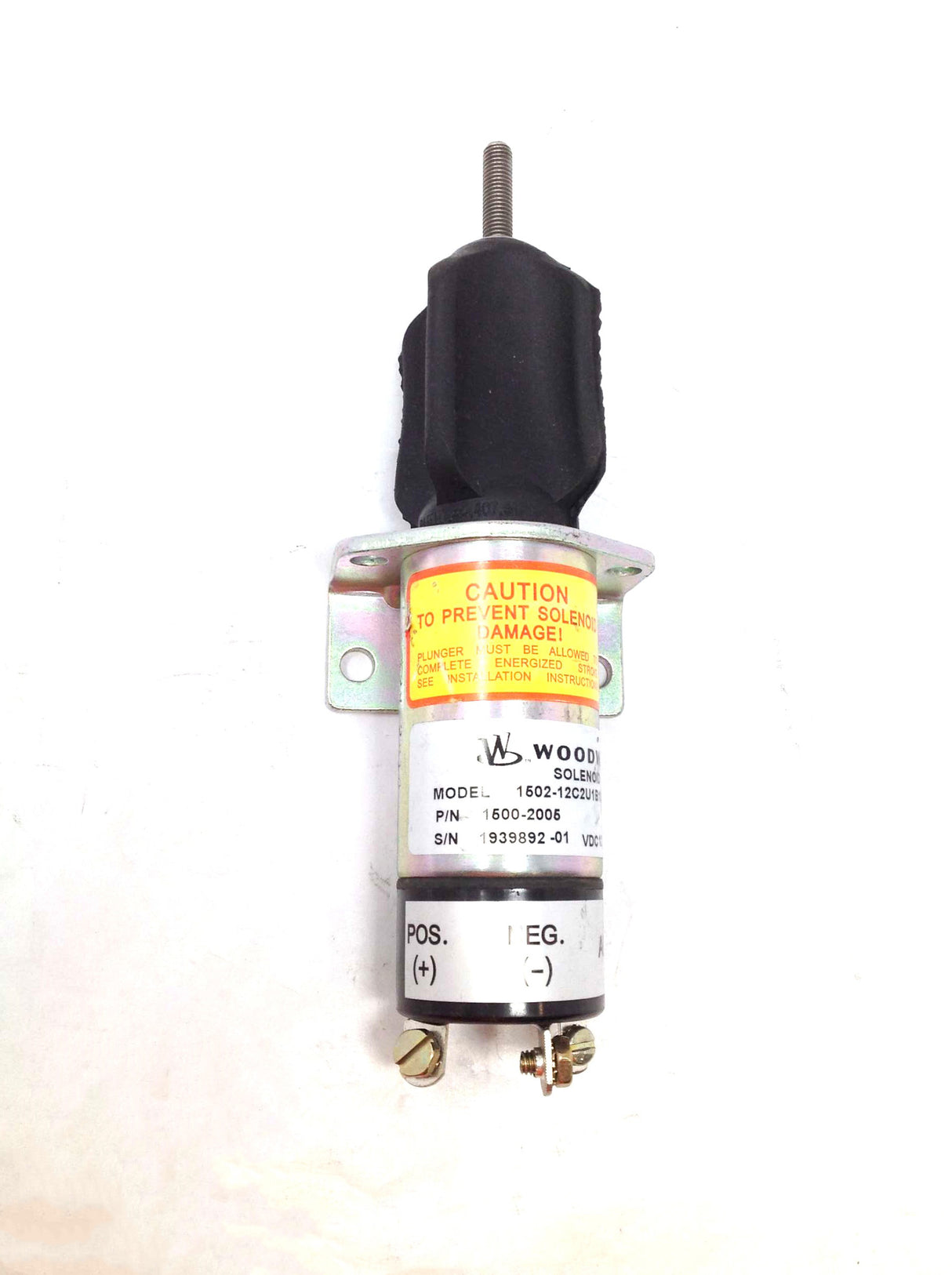 WOODWARD INC. - 1500-2005 - FUEL STOP SOLENOID