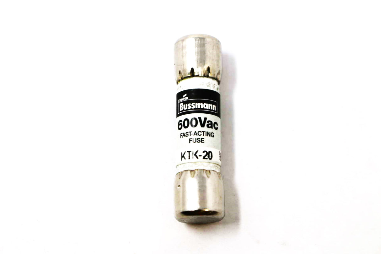 COOPER BUSSMAN - KTK-20 - ELECTRICAL/INDUSTRIAL FUSE CARTRIDGE