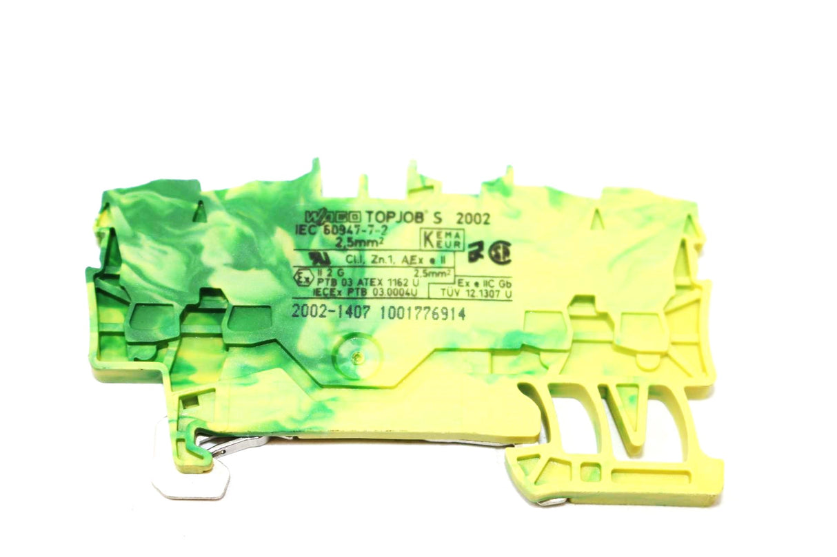 WAGO - 2002-1407 - TOP JOB S 4 CONDUCTOR GROUND TERMINAL BLOCK