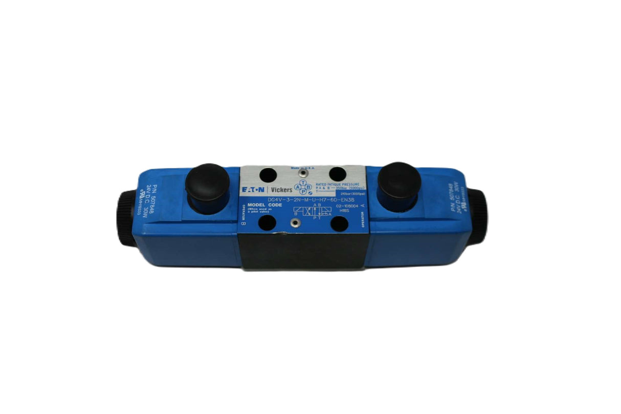 VICKERS - DG4V-3-2N-M-U-H7-60-EN38 - FOUR WAY HYDRAULIC VALVE