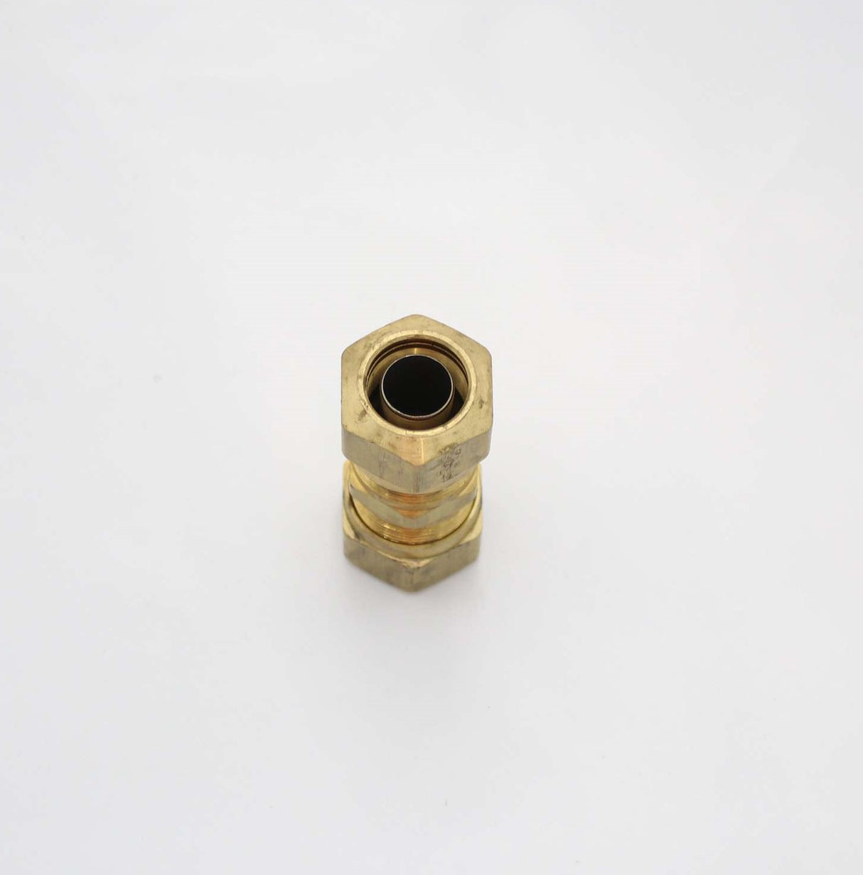 FASTENAL - 5126792 - BRASS COMPRESSION DOT UNION FOR NYLON TUBING 3|4