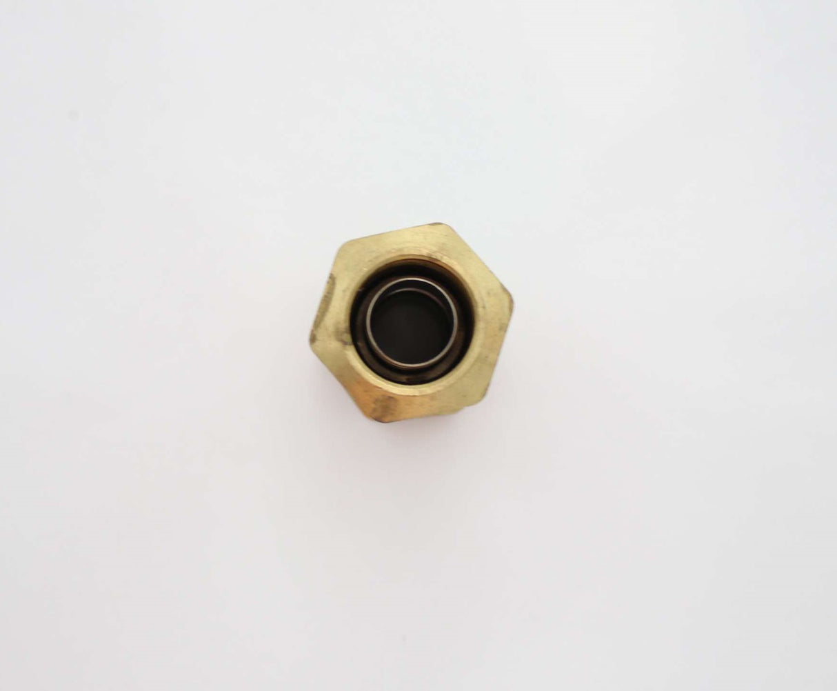 FASTENAL - 5126792 - BRASS COMPRESSION DOT UNION FOR NYLON TUBING 3|4