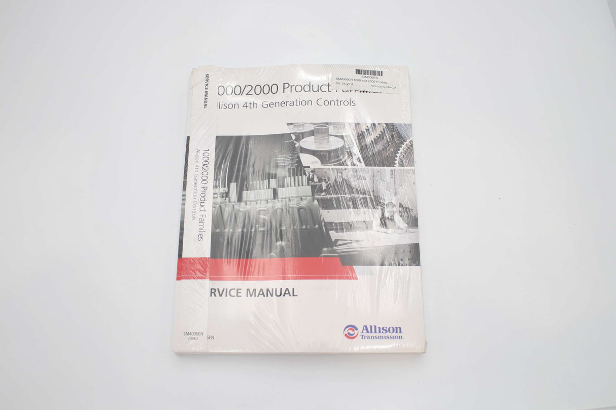 ALLISON - SM4006EN - MANUAL ALLISON 2500 2019 FL