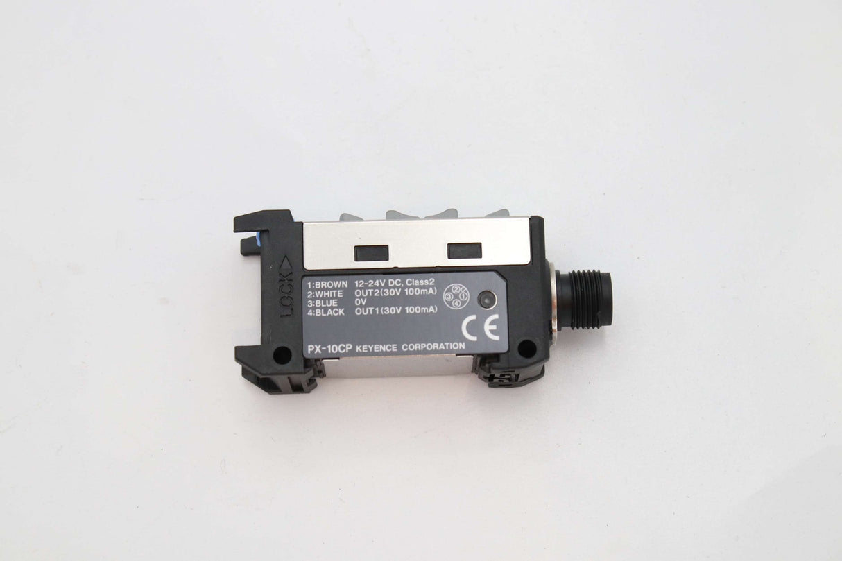 KEYENCE - PX-10CP - AMPLIFIER SENSOR THRU BEAM NPN