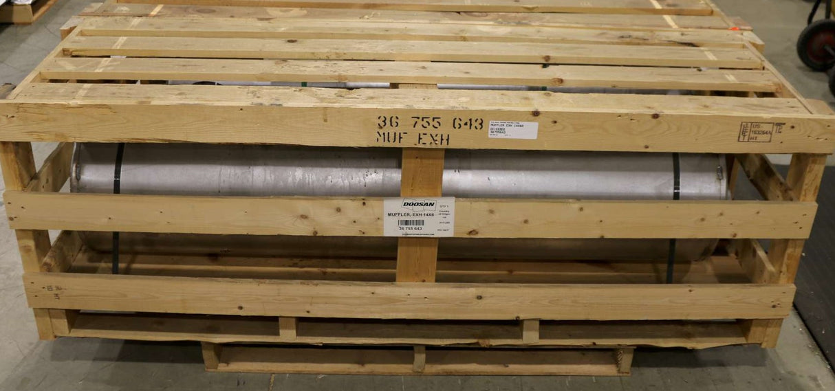 BOBCAT PORTABLE POWER - 36755643 - MUFFLER EXH 14X60