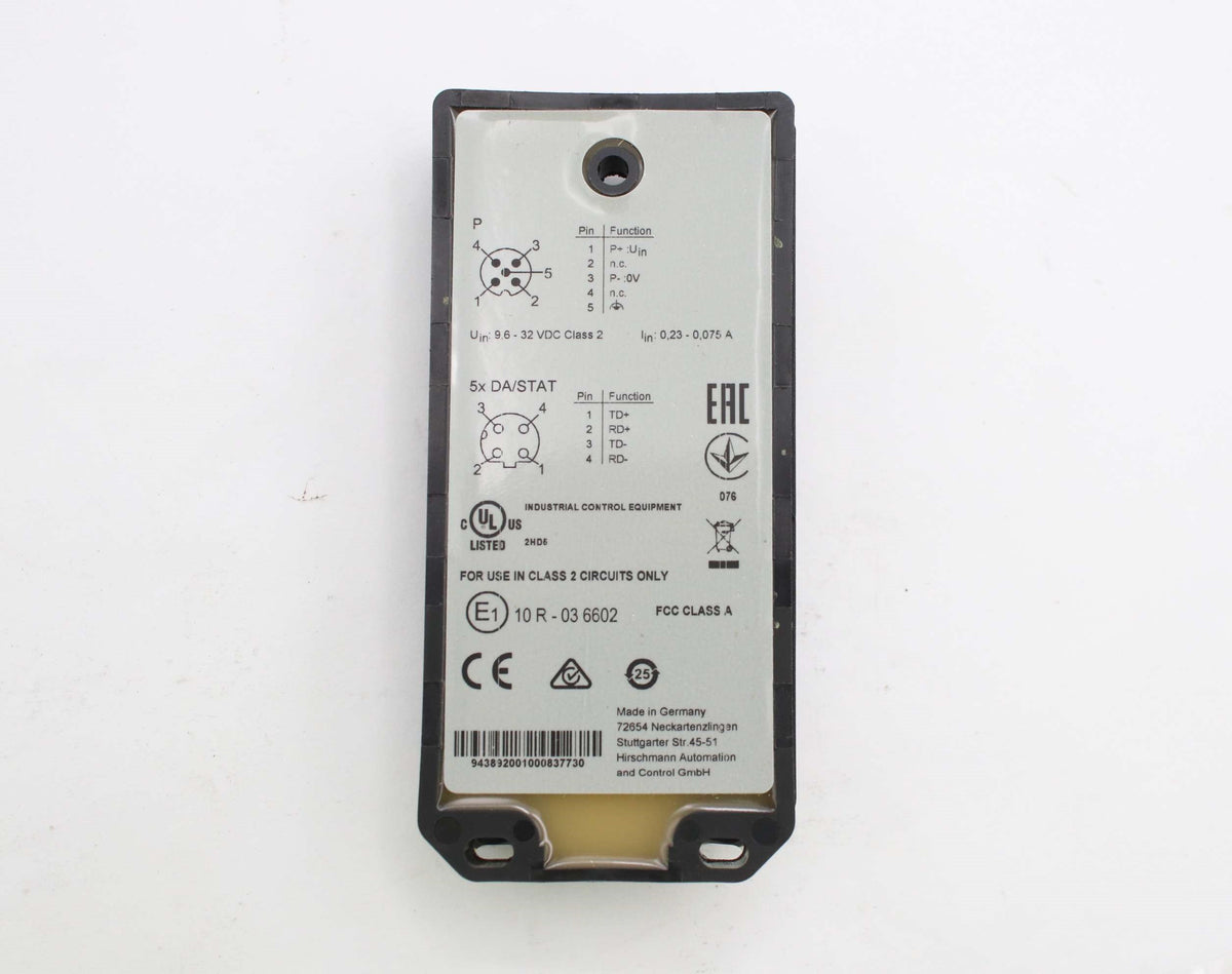 HIRSCHMANN - 943 892-001 - SWITCH ETHERNET 5 PORTS
