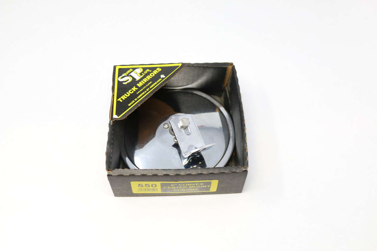 MACK - 2505 550 - 6" CONVEX CENTER MOUNT CHROME