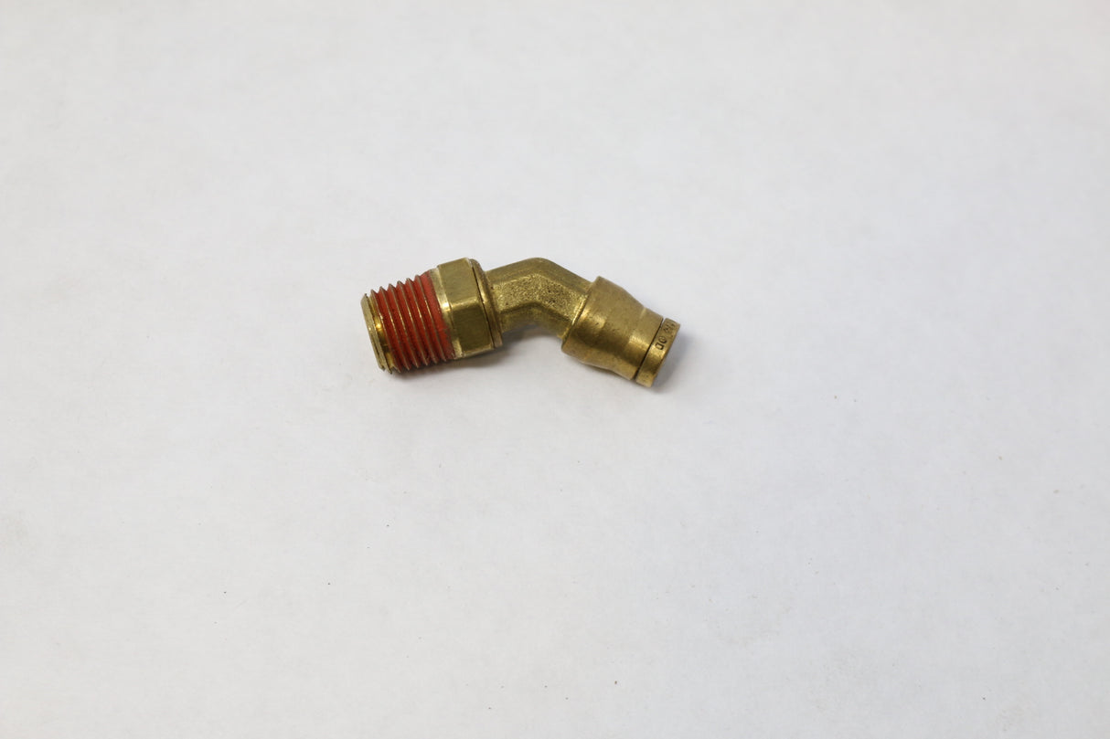 IWS - 54X4X4 - BRASS 45 MALE ELBOW
