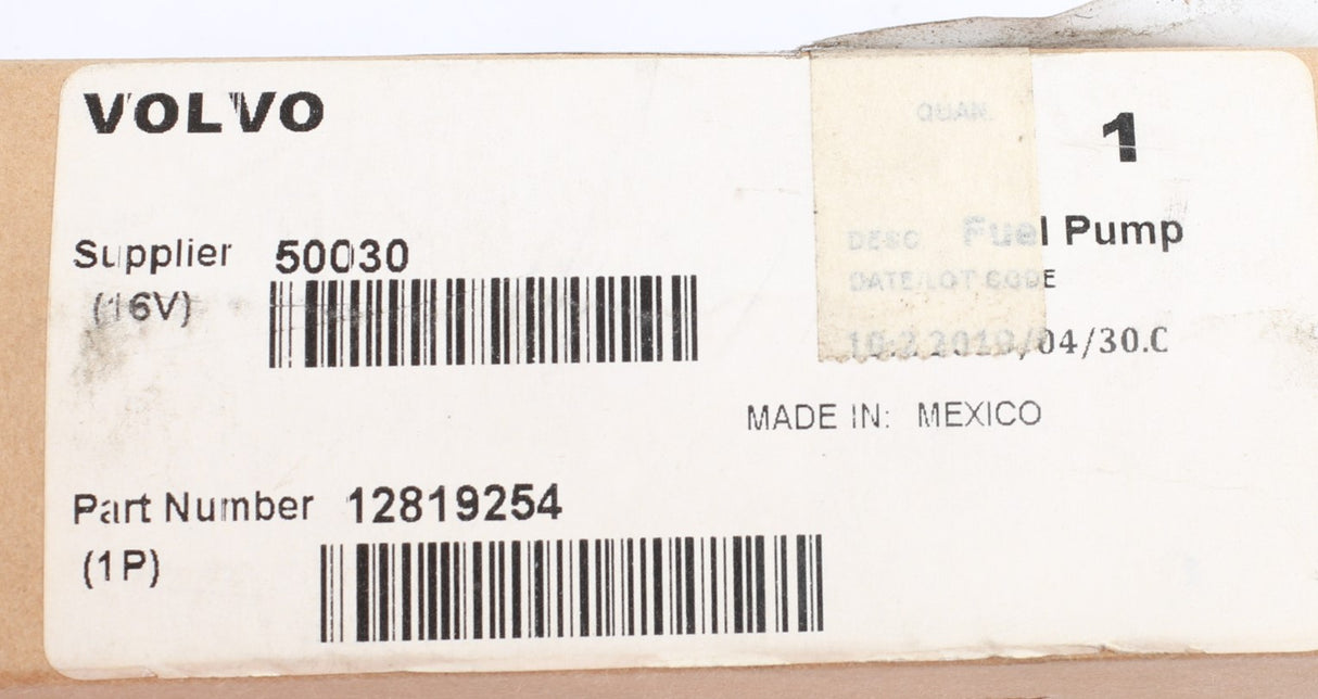 VOLVO - 12819254 - PUMP