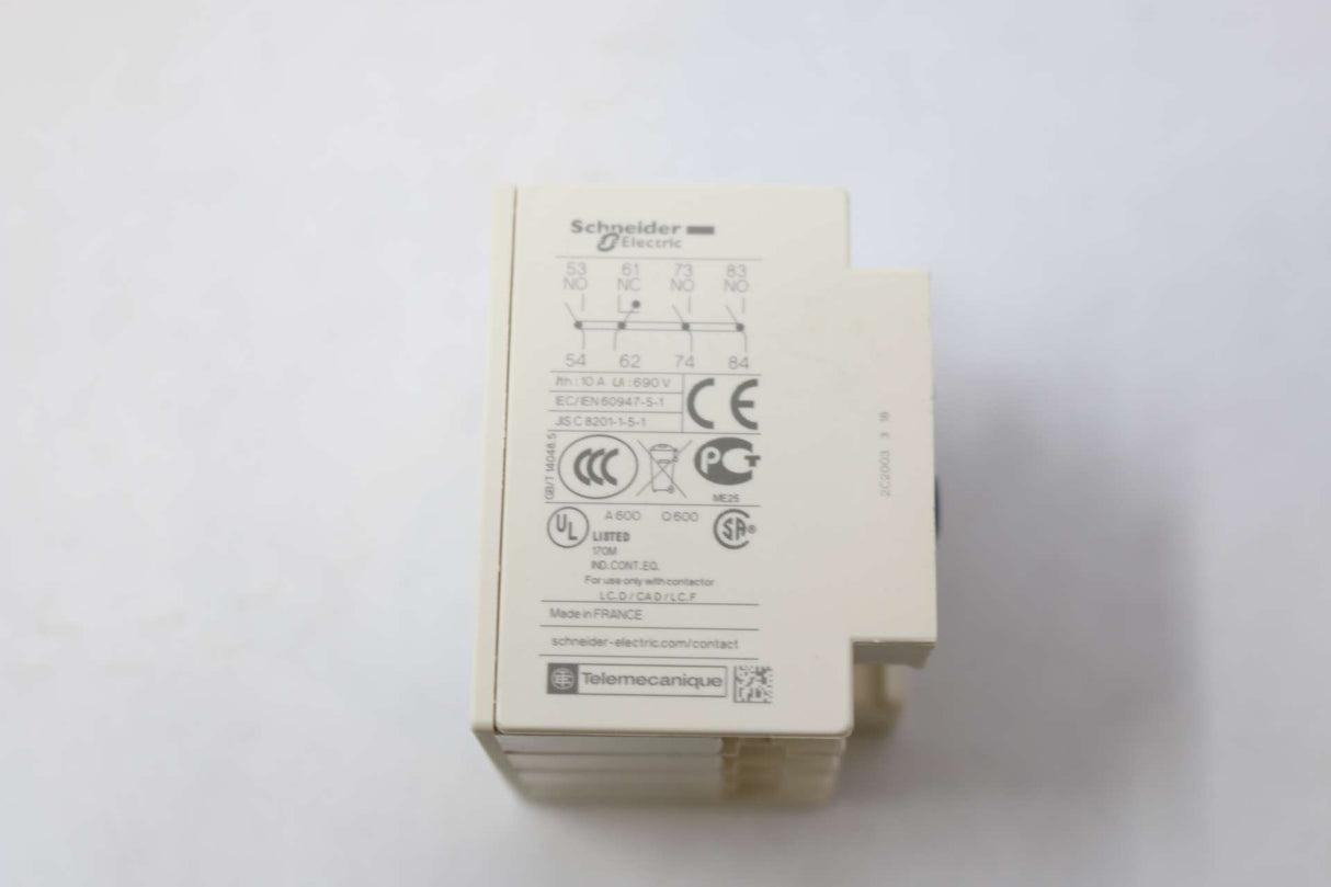 TELEMECANIQUE - LADN313 - BLOCK AUXILIARY CONTACT