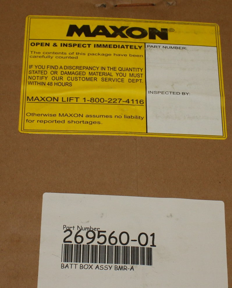 MAXON - 269560-01 - BATTERY BOX